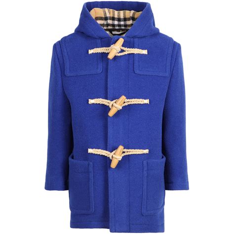 burberry long wool blend duffle coat|Burberry duffle coat baby.